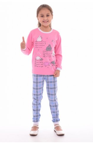 Пижама подростковая 12-028а (розовый) от компании Новое Кимоно, г. Иваново