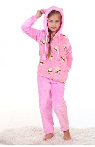 Пижама подростковая 12-03а (розовый) от компании Новое Кимоно, г. Иваново