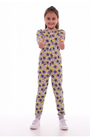 Пижама подростковая 12-050б (лимон) комбинезон, от компании Новое Кимоно, г. Иваново