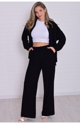 Костюм женский 5-352ж (черный) от компании Новое Кимоно, г. Иваново