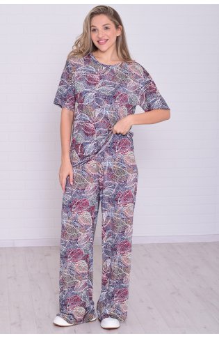 Костюм женский 5-353б (красный) от компании Новое Кимоно, г. Иваново