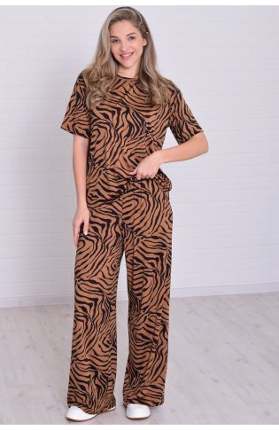 Костюм женский 5-353ж (кофе) от компании Новое Кимоно, г. Иваново