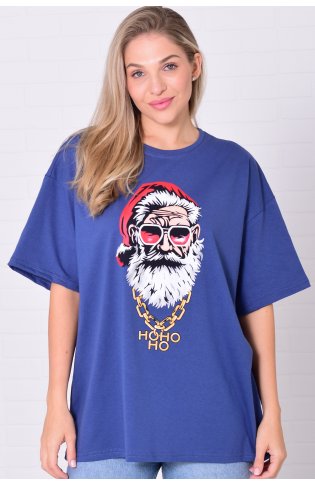 Футболка базовая 6-215ж (индиго) от компании Новое Кимоно, г. Иваново