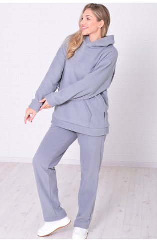 Толстовка базовая 6-218 (серый) от компании Новое Кимоно, г. Иваново