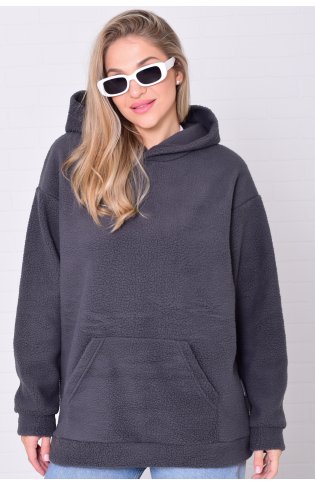 Толстовка базовая 6-218а (дымчатый) от компании Новое Кимоно, г. Иваново