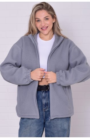 Толстовка женская 6-225 (серый) от компании Новое Кимоно, г. Иваново