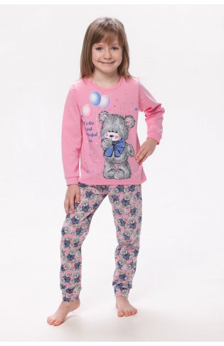 Пижама детская 7-123 (розовый) от компании Новое Кимоно, г. Иваново