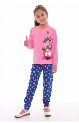 Пижама детская 7-168 (розовый) от компании Новое Кимоно, г. Иваново