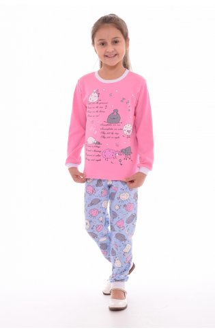 Пижама детская 7-173а (розовый) от компании Новое Кимоно, г. Иваново