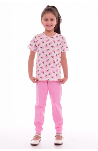 Пижама детская 7-191а (розовый) от компании Новое Кимоно, г. Иваново