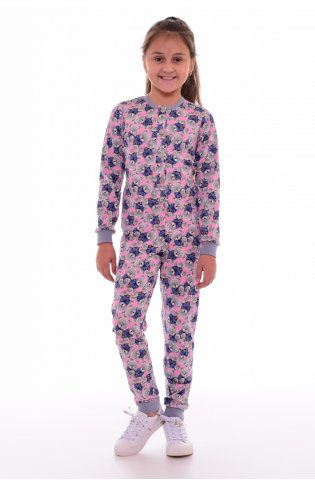 Пижама детская 7-222а (розовый) комбинезон от компании Новое Кимоно, г. Иваново