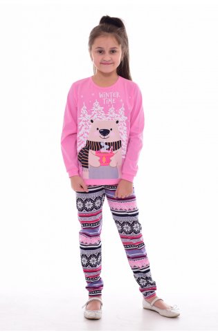 Пижама детская 7-247а (розовый) от компании Новое Кимоно, г. Иваново