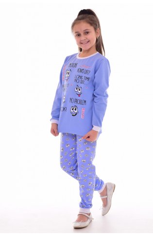 Пижама детская 7-254 (голубой) от компании Новое Кимоно, г. Иваново