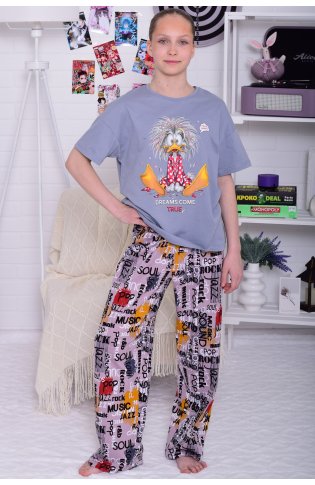 Пижама детская 7-316 (серый) от компании Новое Кимоно, г. Иваново