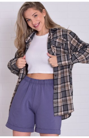 Шорты женские 8-052 (маренго) от компании Новое Кимоно, г. Иваново