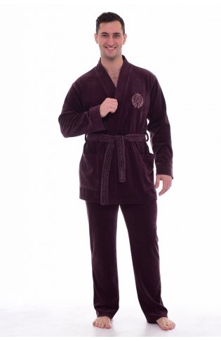 Пижама мужская 9-120б (слива) от компании Новое Кимоно, г. Иваново