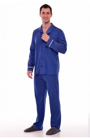 Пижама мужская 9-174г (джинс-рубчик) от компании Новое Кимоно, г. Иваново