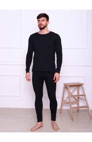 Пижама мужская 9-229а (черный) от компании Новое Кимоно, г. Иваново