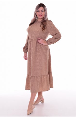*Платье женское Ф-1-069н (мокко) от компании Новое Кимоно, г. Иваново