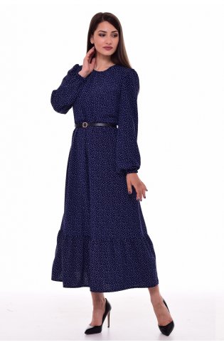 *Платье женское Ф-1-069в (темно-синий) от компании Фореска 37, г. Иваново