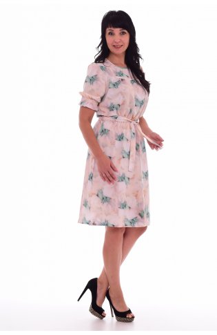 *Платье женское Ф-1-20д (зелёный) от компании Новое Кимоно, г. Иваново
