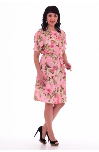 *Платье женское Ф-1-20в (розовый) от компании Новое Кимоно, г. Иваново