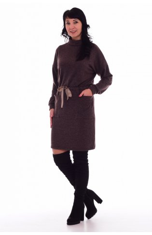 *Платье женское Ф-1-51г (шоколад) от компании Новое Кимоно, г. Иваново