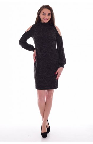 *Платье женское Ф-1-55б (чёрный) от компании Новое Кимоно, г. Иваново