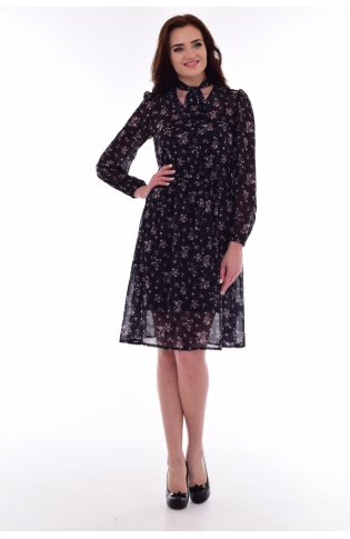 *Платье женское Ф-1-59а (чёрный) от компании Фореска 37, г. Иваново