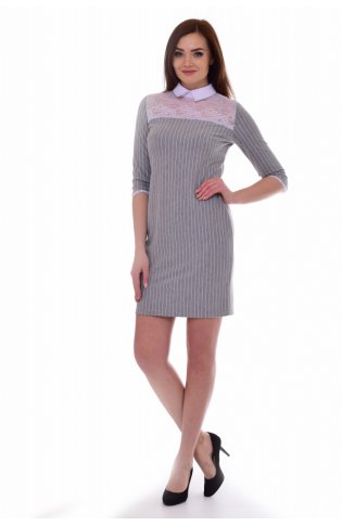 *Платье женское Ф-1-61 (серый) от компании Фореска 37, г. Иваново
