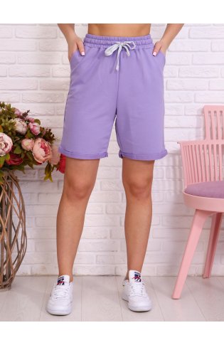 Шорты женские 8-037з (сирень) от компании Новое Кимоно, г. Иваново