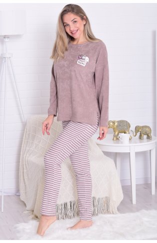 Пижама женская 5-304 (бежевый) от компании Новое Кимоно, г. Иваново