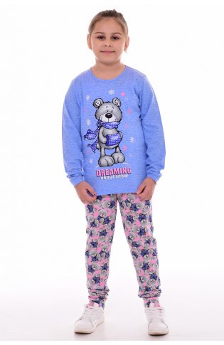Пижама детская 7-296а (розовый) Тедди от компании Новое Кимоно, г. Иваново