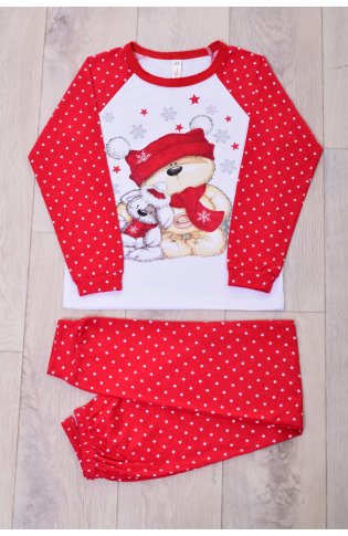 Пижама детская 7-302 (белый) от компании Новое Кимоно, г. Иваново