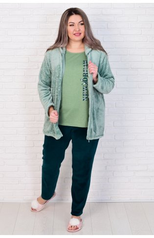 Костюм женский 5-322а (изумруд) от компании Новое Кимоно, г. Иваново