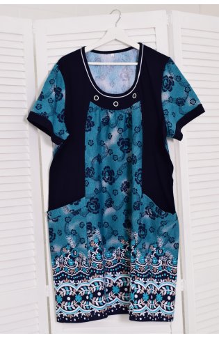 Туника женская 6-51в (зеленый) от компании Новое Кимоно, г. Иваново