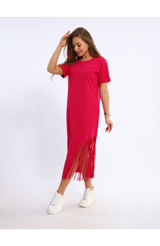 Платье женское 4-108е (фуксия) от компании Новое Кимоно, г. Иваново