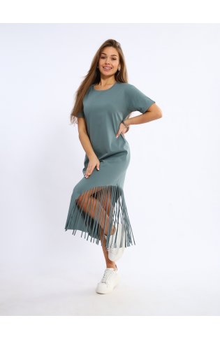 Платье женское 4-108б (шалфей) от компании Новое Кимоно, г. Иваново