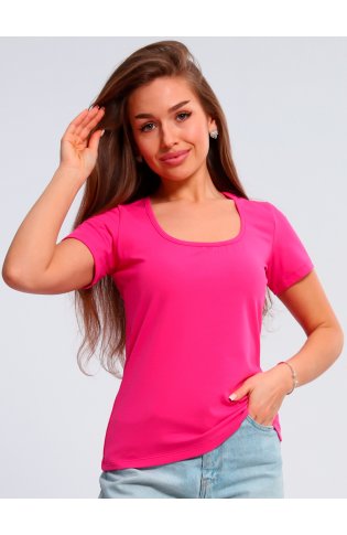 Футболка женская 6-203г (фуксия) от компании Новое Кимоно, г. Иваново
