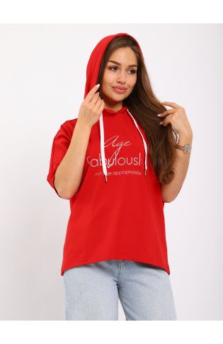 Футболка женская 6-207в (красный) от компании Новое Кимоно, г. Иваново