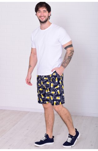 Шорты мужские 9-173ж (синий) от компании Новое Кимоно, г. Иваново