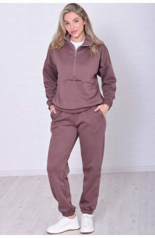 Костюм женский 5-354г (мокко) от компании Новое Кимоно, г. Иваново