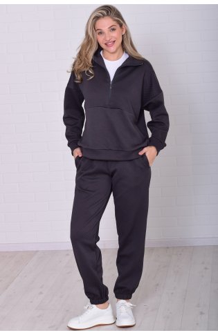 Костюм женский 5-354е (графит) от компании Новое Кимоно, г. Иваново