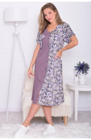 Халат женский 3-212г (леопард) от компании Новое Кимоно, г. Иваново