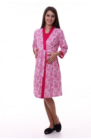 Комплект женский 13-02и Для кормящих мам (малина) от компании Новое Кимоно, г. Иваново