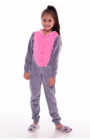Пижама детская Кигуруми Мишка 7-241а (розовый), от компании Новое Кимоно, г. Иваново