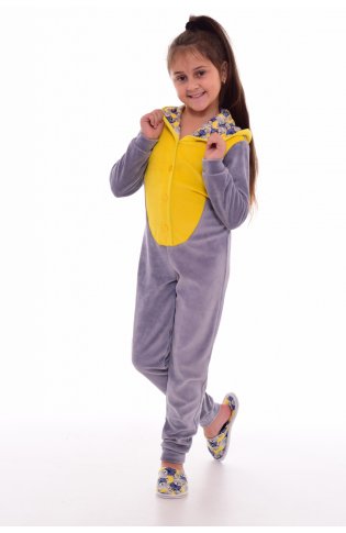 Пижама детская Кигуруми Мишка 7-241 (лимон), от компании Новое Кимоно, г. Иваново