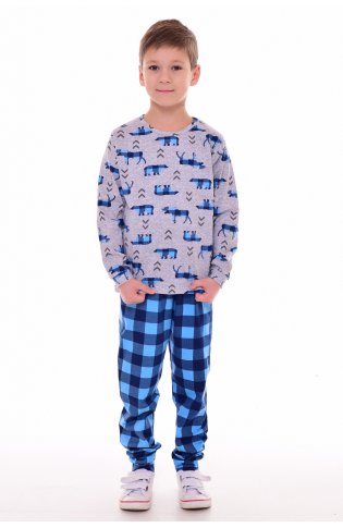Пижама детская 7-271 (синий) от компании Новое Кимоно, г. Иваново