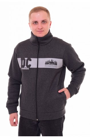Толстовка мужская 9-94г (антрацит) от компании Новое Кимоно, г. Иваново