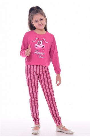 Пижама детская 7-272 (розовый) Бык от компании Новое Кимоно, г. Иваново